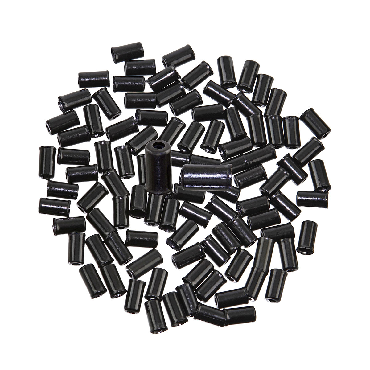 Brake Cable Ferrule Housing Black. (Pack 100/pc)